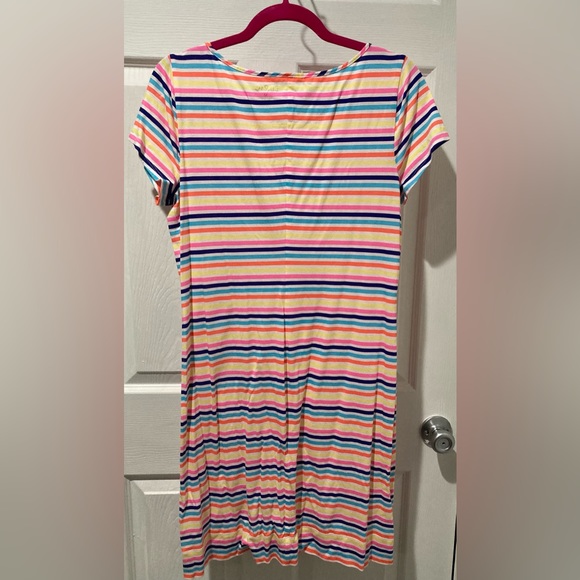 Lilly Pulitzer Short sleeve Marlowe dress in Island Stripe, Size M - Picture 3 of 3